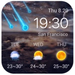 today weather& tomorrow weather .⛅ android application logo